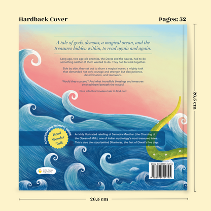 The Mountain, the Serpent, and the Sea – Indian mythology picture book for kids ages 5+, image 9