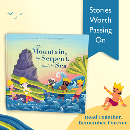 The Mountain, the Serpent, and the Sea – Indian mythology picture book for kids ages 5+, image 8